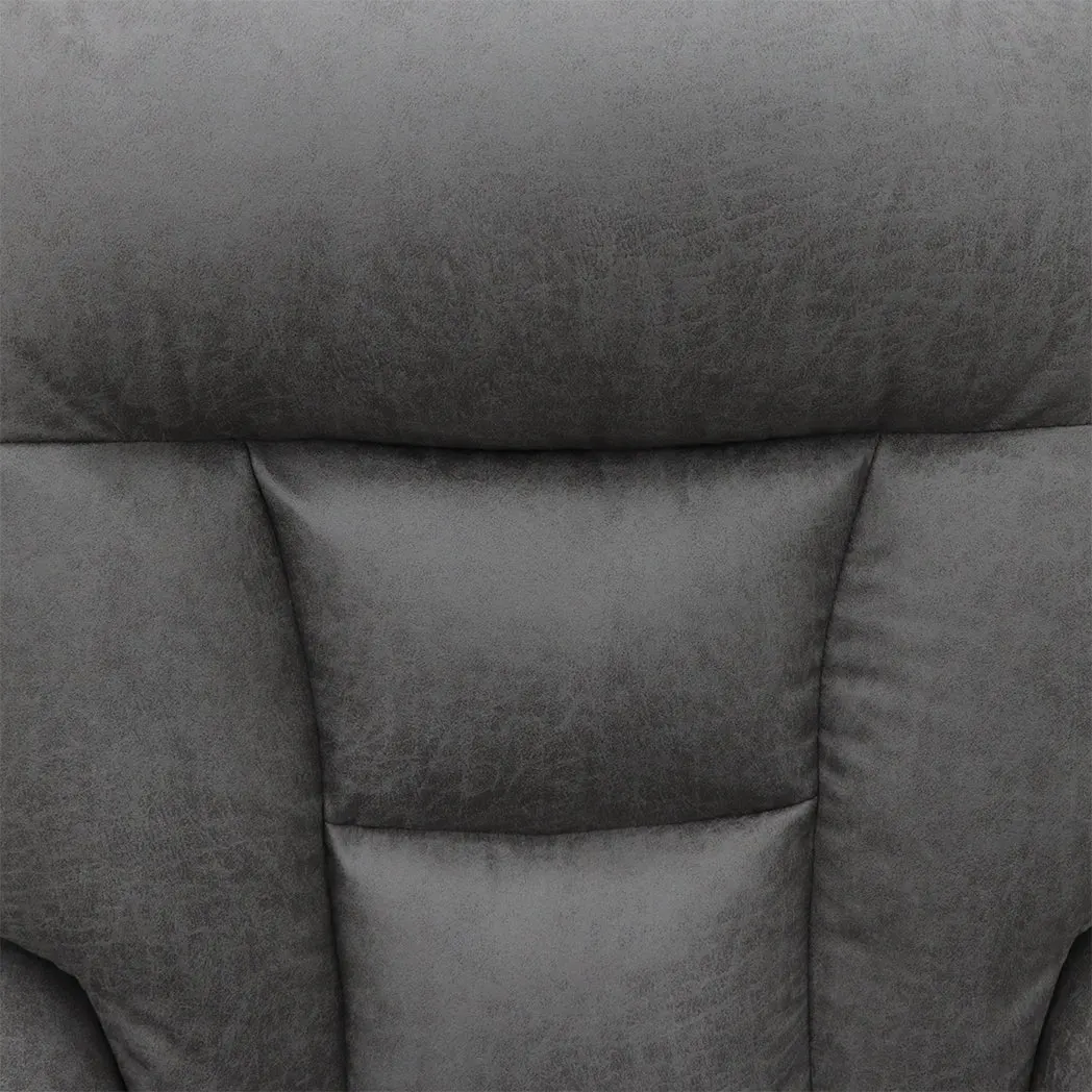 Corinthia Riser Recliner with Heat and Massage - Dark Grey Tech Fabric thumbnail 6