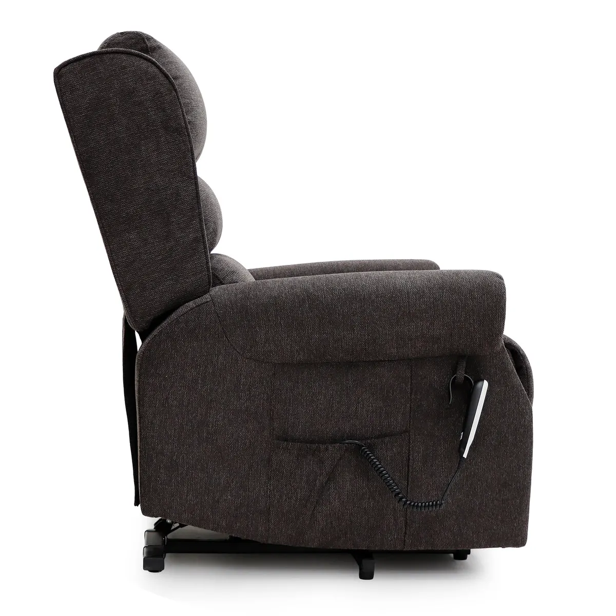 Dorchester Dual Motor Riser Recliner - Espresso Chenille Fabric thumbnail 4