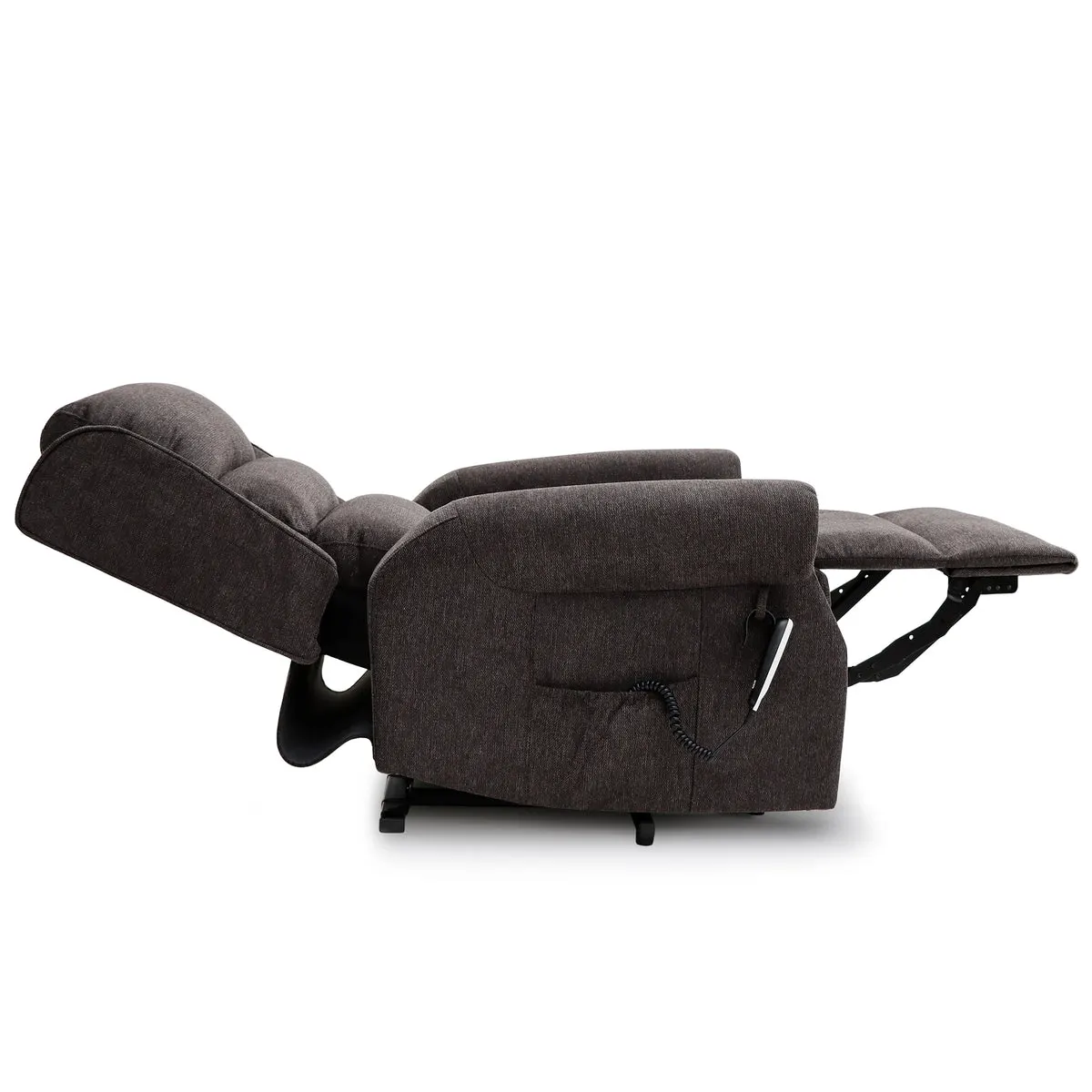 Dorchester Dual Motor Riser Recliner - Espresso Chenille Fabric thumbnail 6