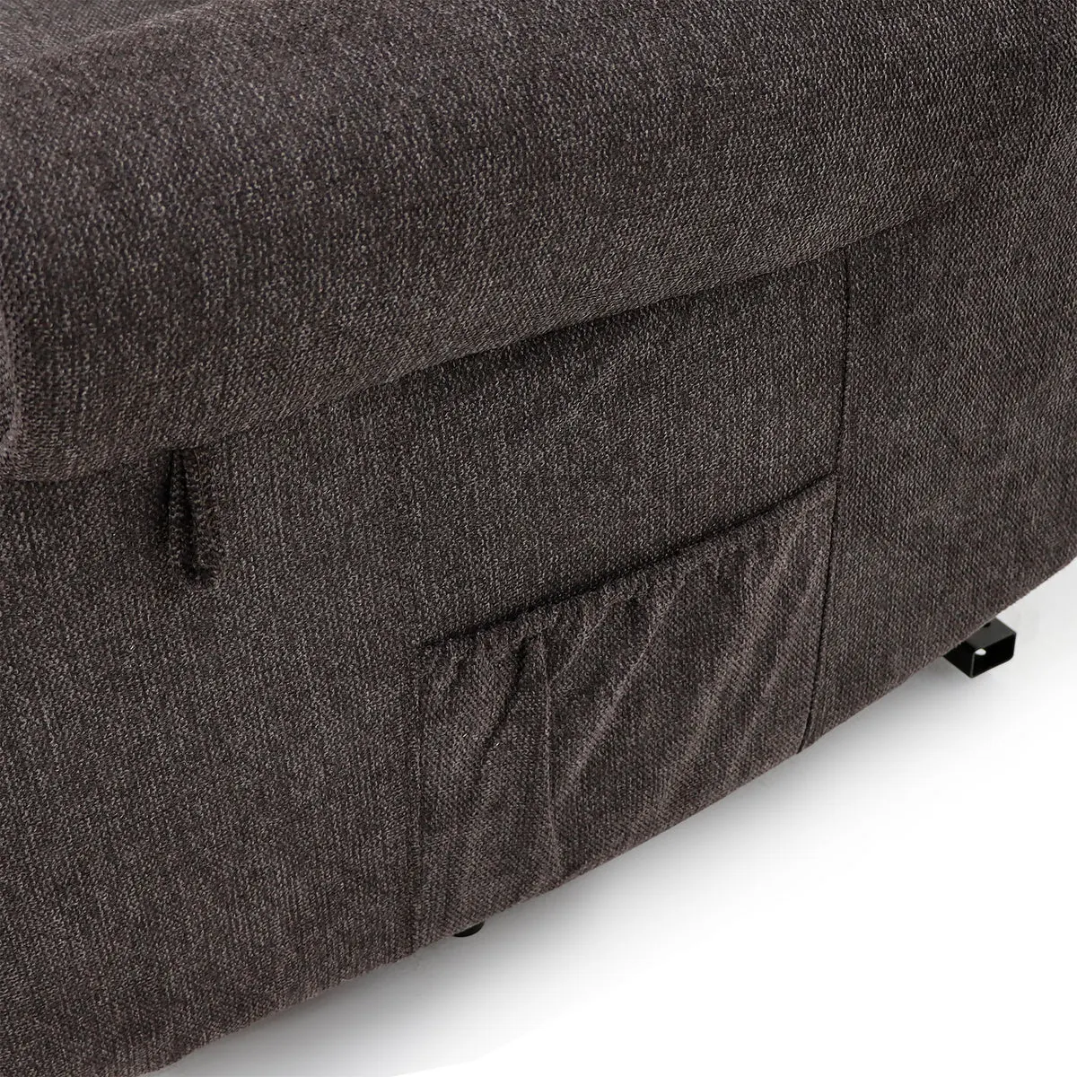 Dorchester Dual Motor Riser Recliner - Espresso Chenille Fabric thumbnail 8