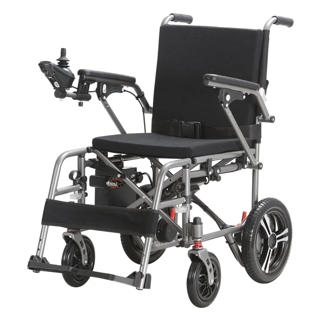 MobilityPlus+ Featherlite Folding Electric Wheelchair thumbnail 2