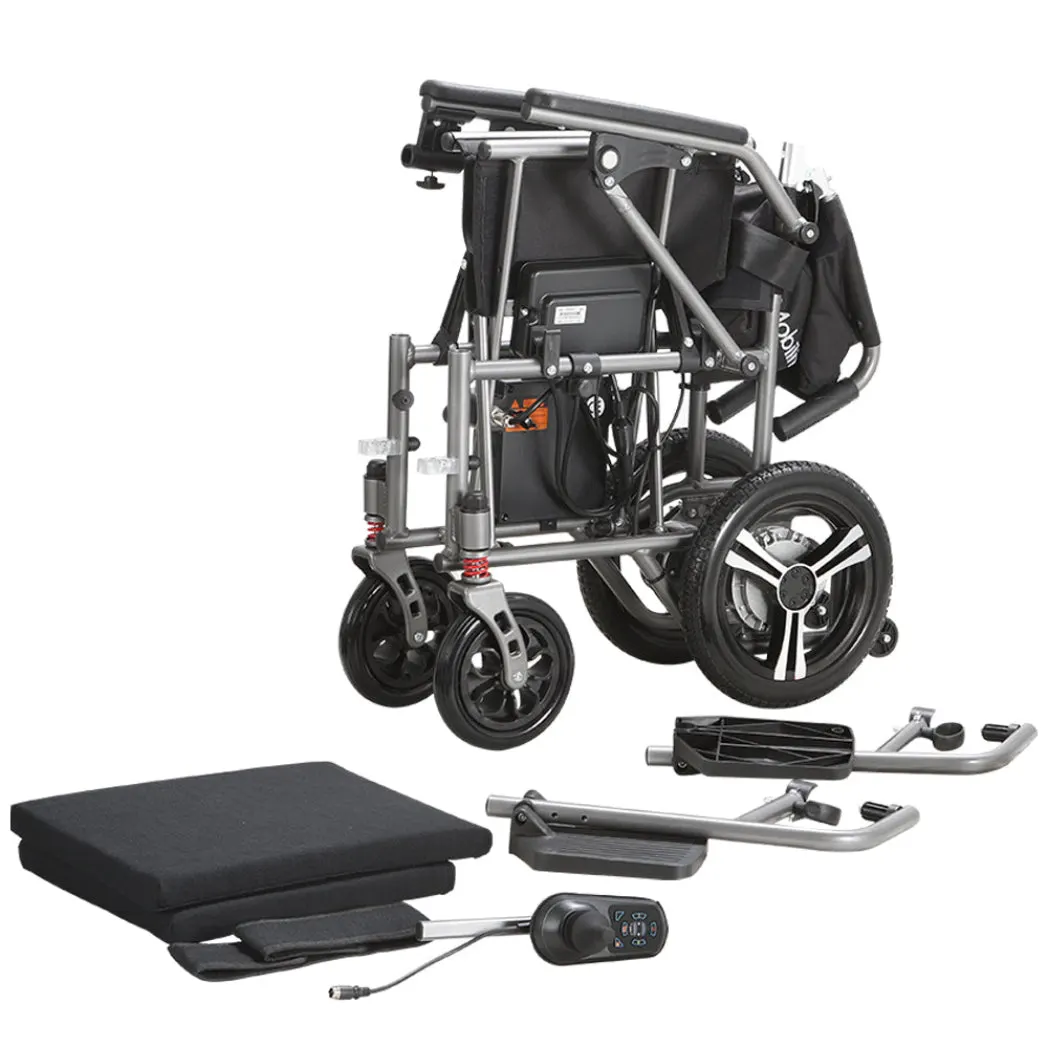 MobilityPlus+ Featherlite Folding Electric Wheelchair thumbnail 3