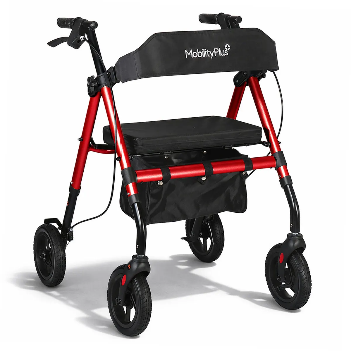 MobilityPlus+ Aluminium Strider Rollator with Seat thumbnail 2