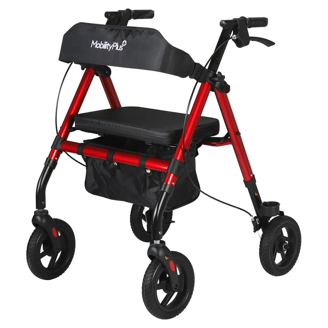 MobilityPlus+ Aluminium Strider Rollator with Seat thumbnail 4