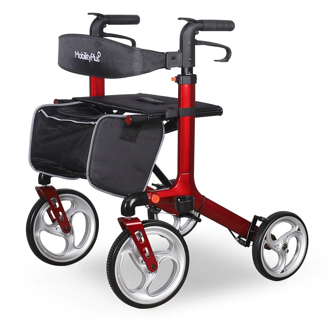 MobilityPlus+ Deluxe 2.0 Ultra-Light Folding Rollator with Seat thumbnail 4