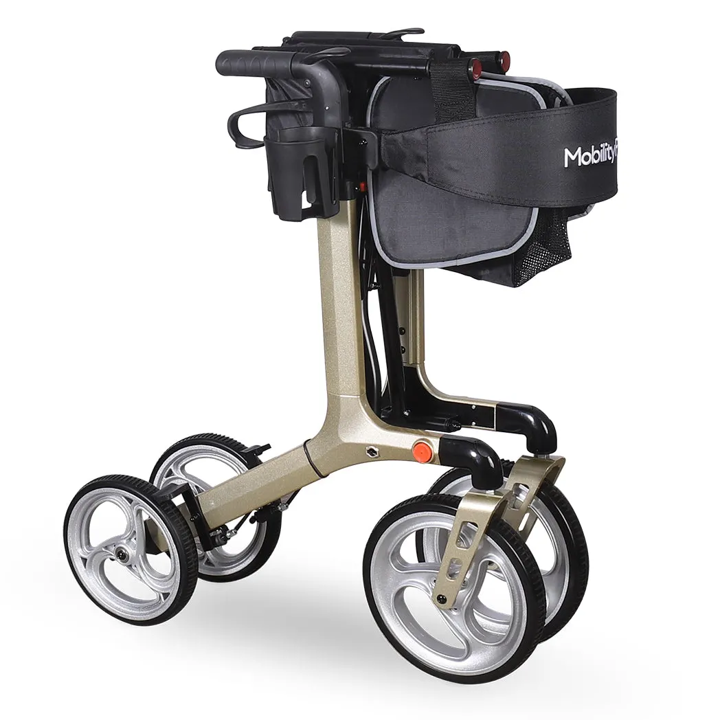MobilityPlus+ Deluxe 2.0 Ultra-Light Folding Rollator with Seat thumbnail 7