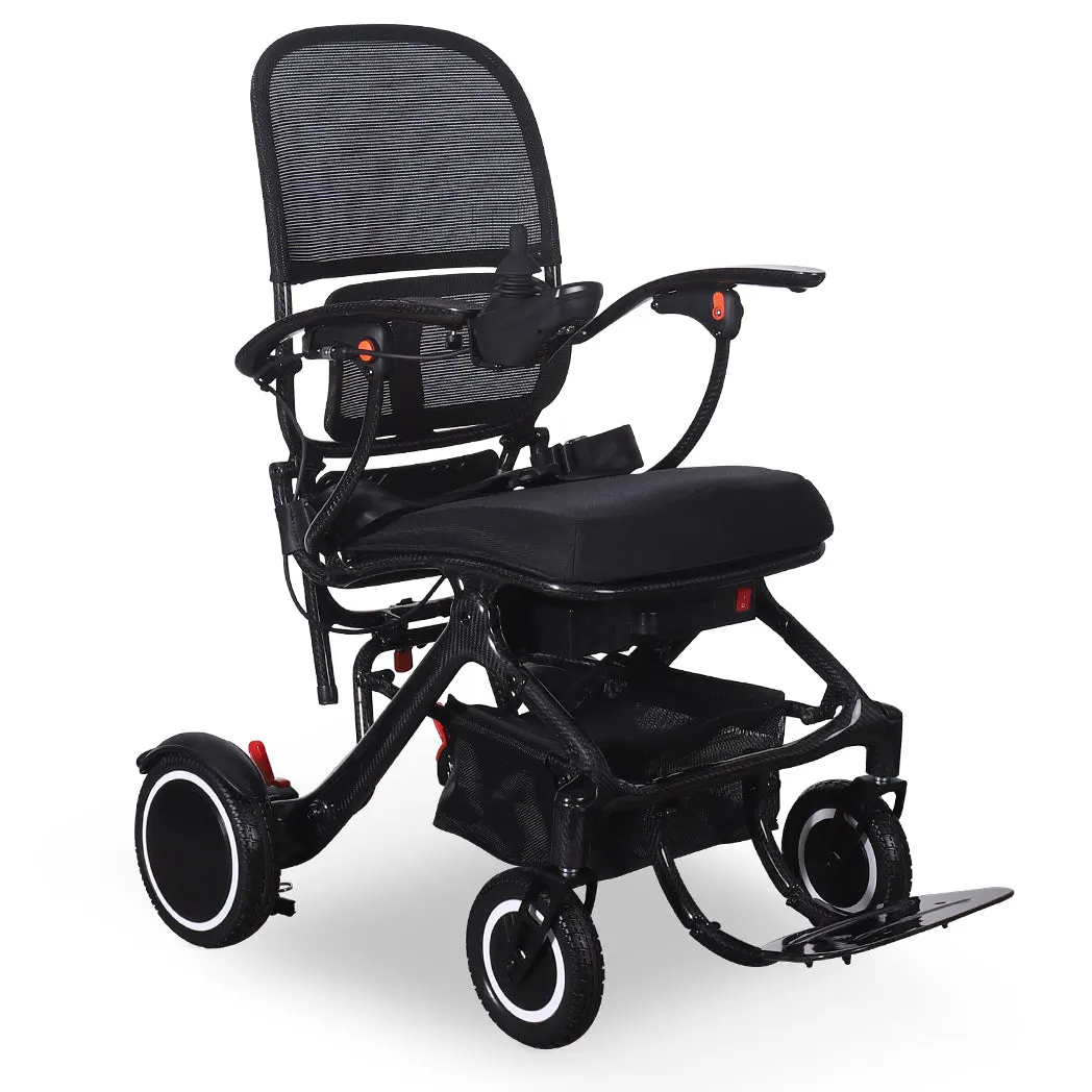 MobilityPlus+ ExoGlide Ultra-Light Carbon Folding Electric Wheelchair thumbnail 2