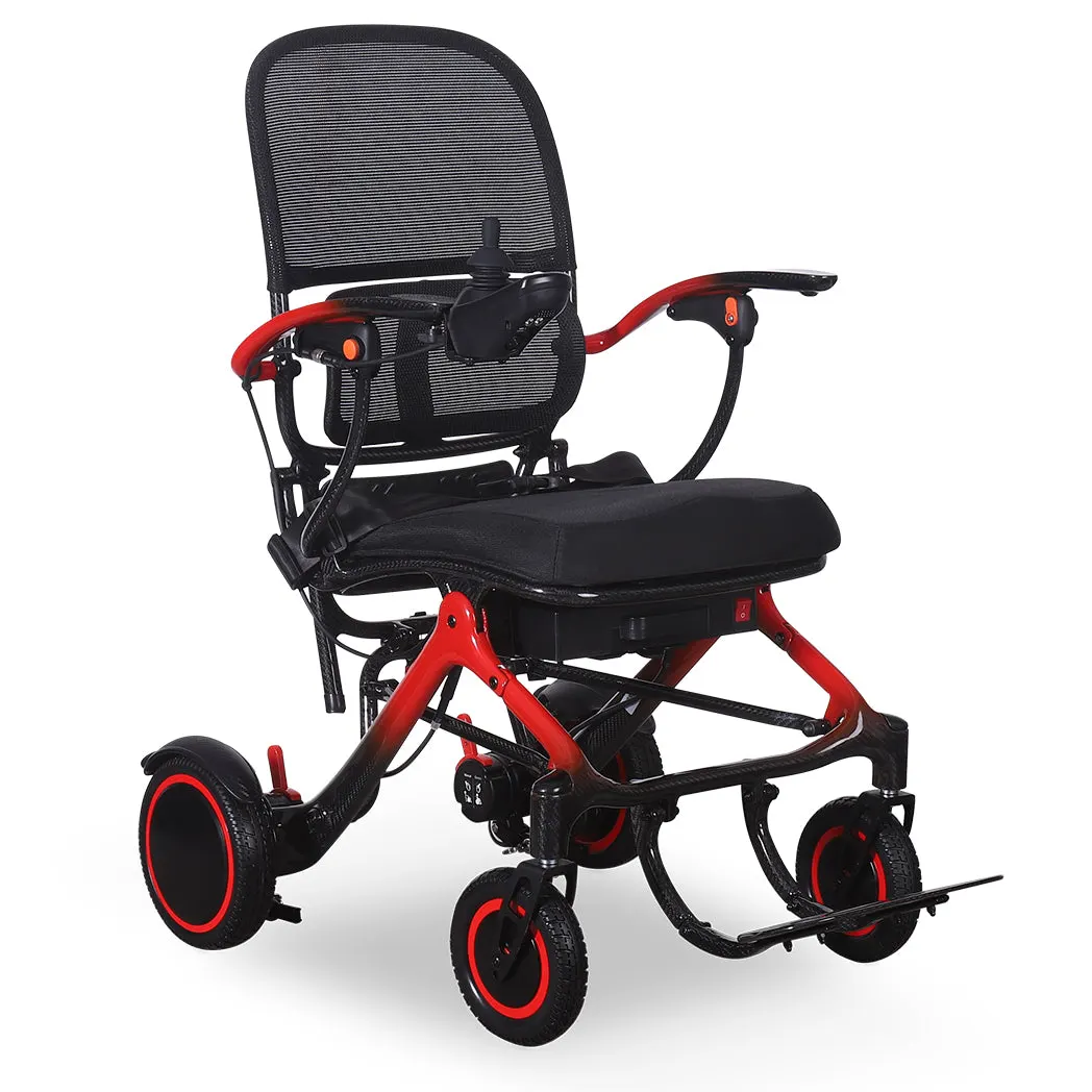 MobilityPlus+ ExoGlide Ultra-Light Carbon Folding Electric Wheelchair thumbnail 3