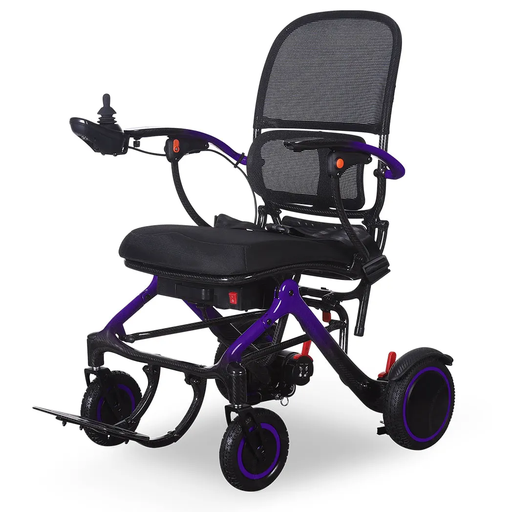 MobilityPlus+ ExoGlide Ultra-Light Carbon Folding Electric Wheelchair thumbnail 6
