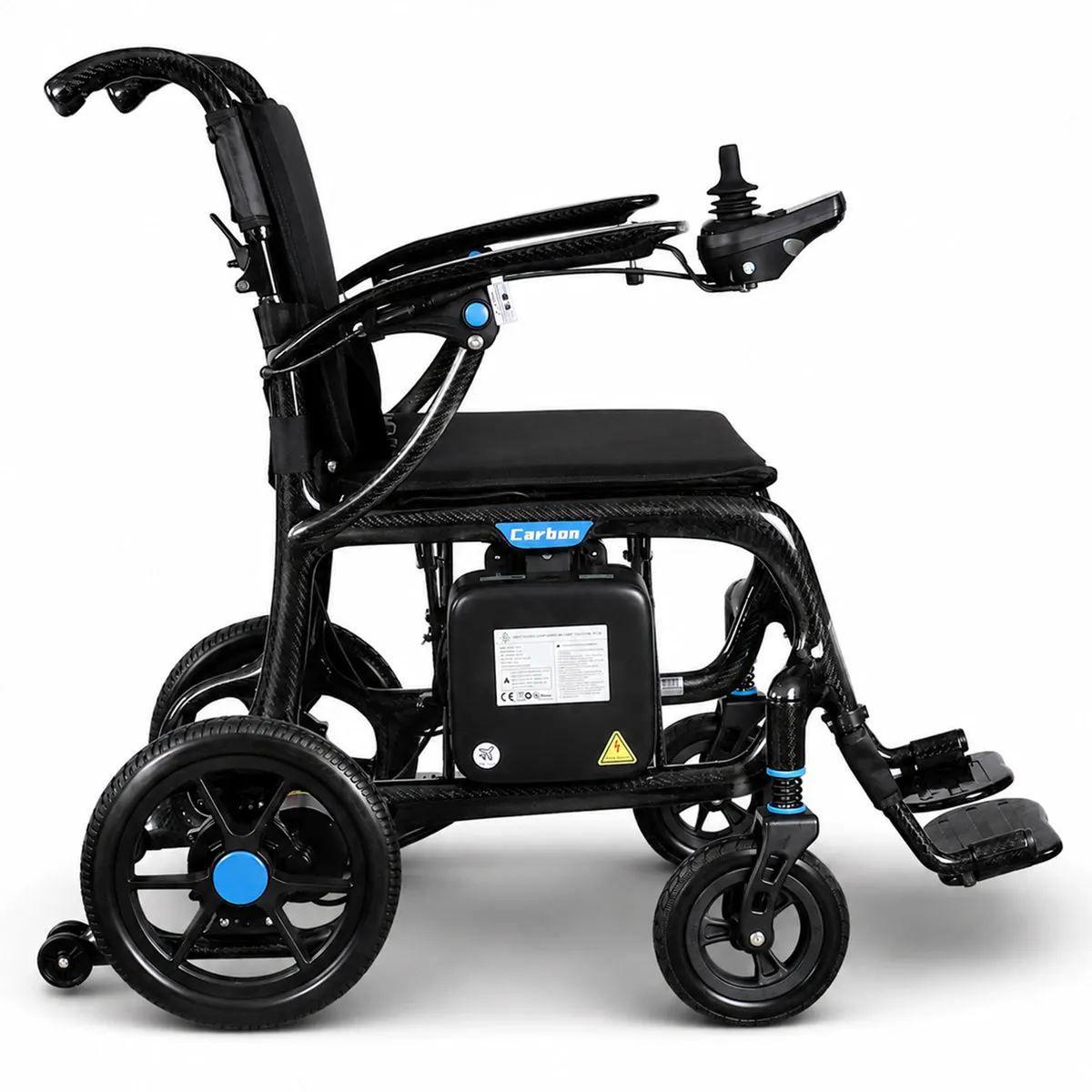 MobilityPlus+ Featherlite Carbon Edition Electric Wheelchair thumbnail 4