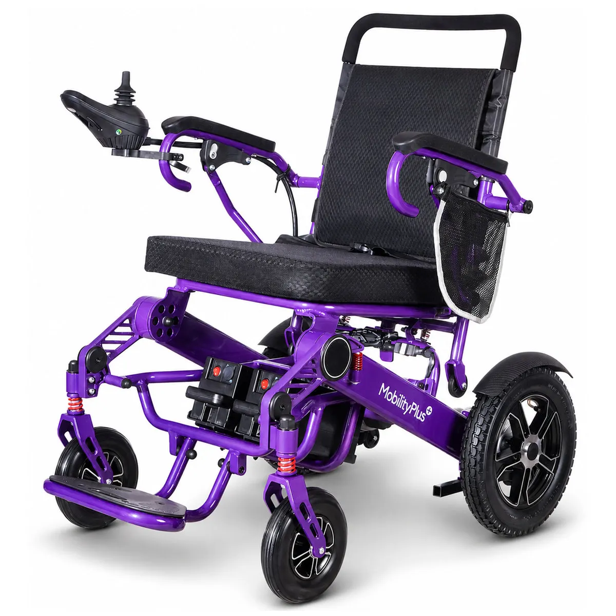 MobilityPlus+ FortisHD Lightweight Folding Electric Wheelchair, Wide Seat, 180kg Load Capacity thumbnail 5
