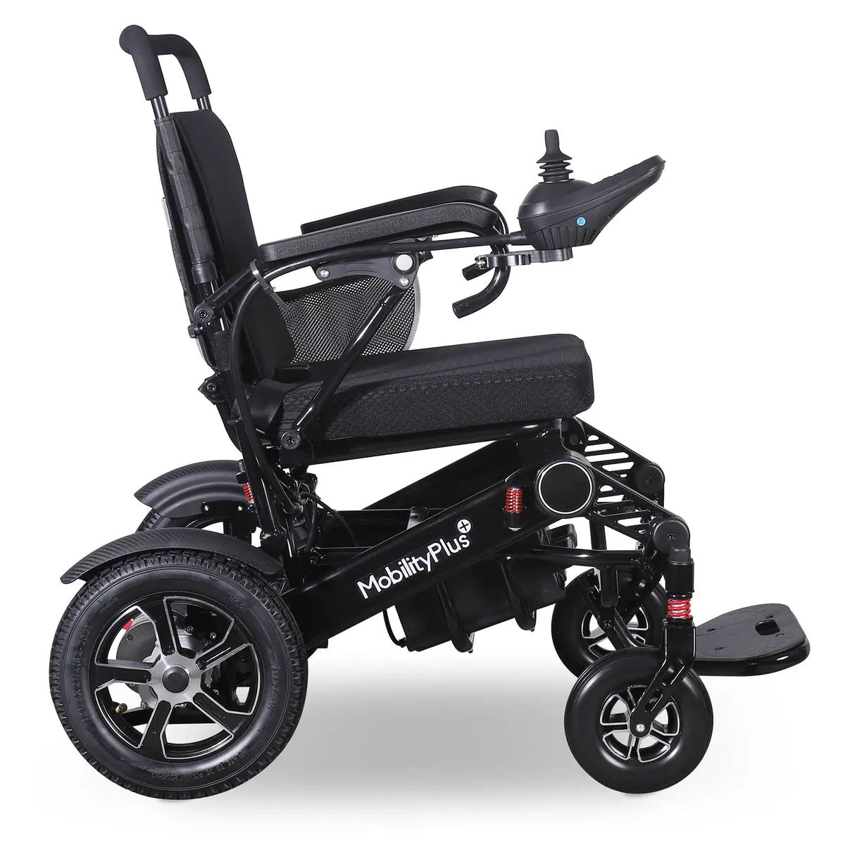 MobilityPlus+ FortisHD Lightweight Folding Electric Wheelchair, Wide Seat, 180kg Load Capacity thumbnail 6