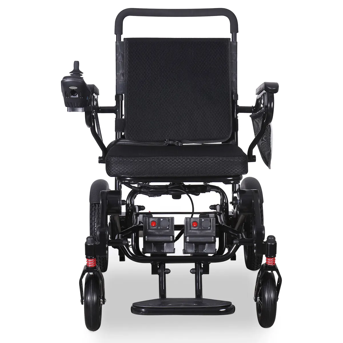 MobilityPlus+ FortisHD Lightweight Folding Electric Wheelchair, Wide Seat, 180kg Load Capacity thumbnail 7