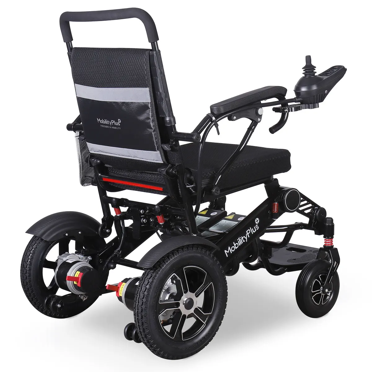 MobilityPlus+ FortisHD Lightweight Folding Electric Wheelchair, Wide Seat, 180kg Load Capacity thumbnail 8