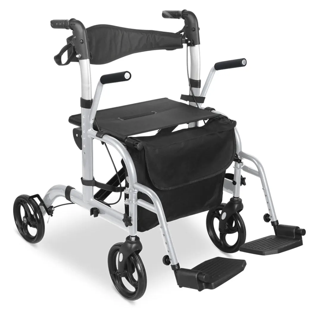 MobilityPlus+ Hybrid Duo 2-in-1 Rollator and Transit Wheelchair thumbnail 2
