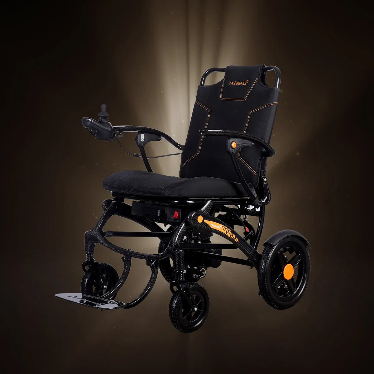 MobilityPlus+ Nova Ultra-Light Carbon Folding Electric Wheelchair thumbnail 6