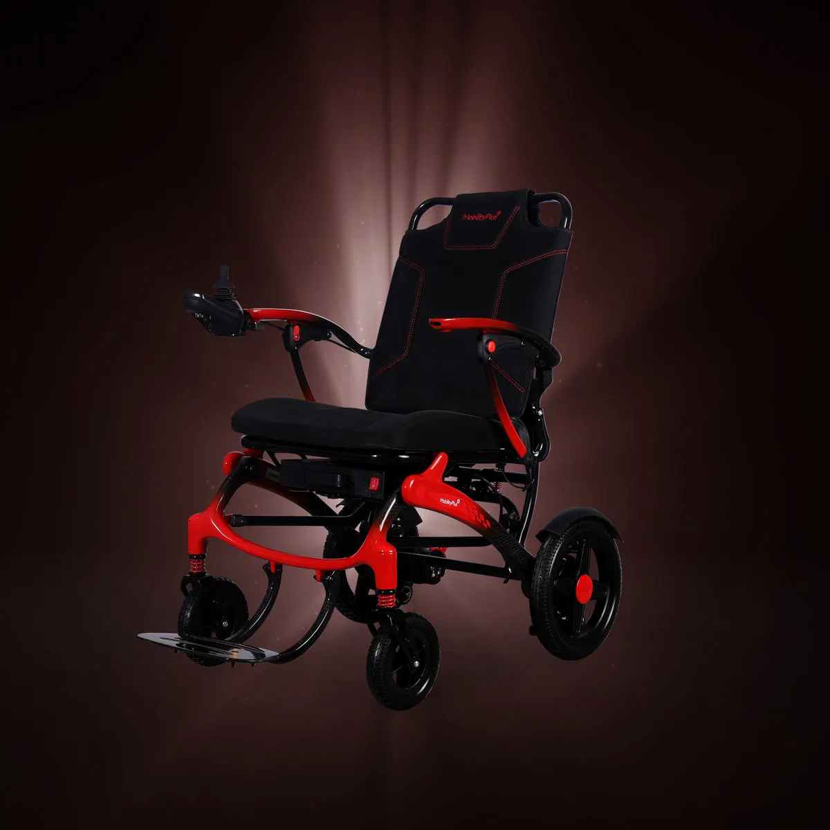 MobilityPlus+ Nova Ultra-Light Carbon Folding Electric Wheelchair thumbnail 7