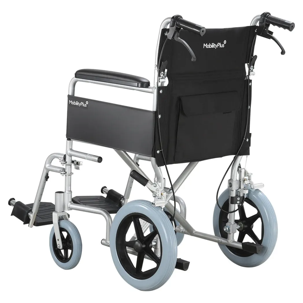 MobilityPlus+ Traveller Aluminium Transit Wheelchair thumbnail 3