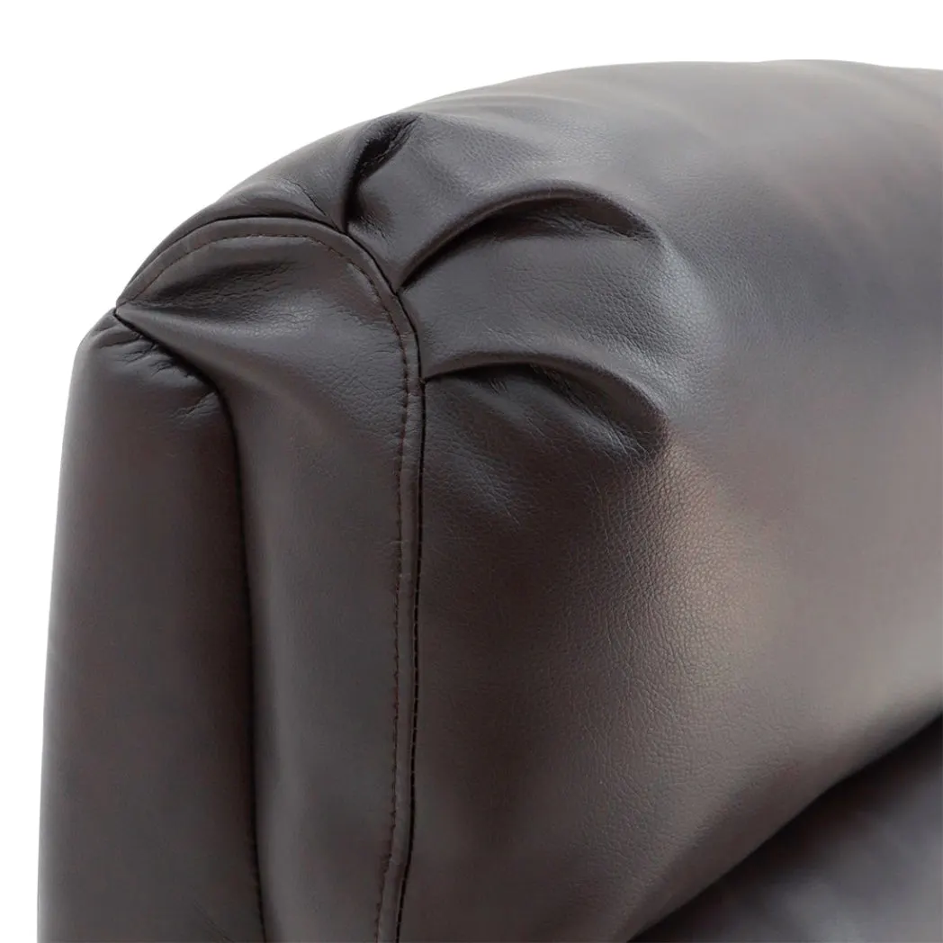 Savoy Dual Motor Riser Recliner - Brown Air Leather thumbnail 8