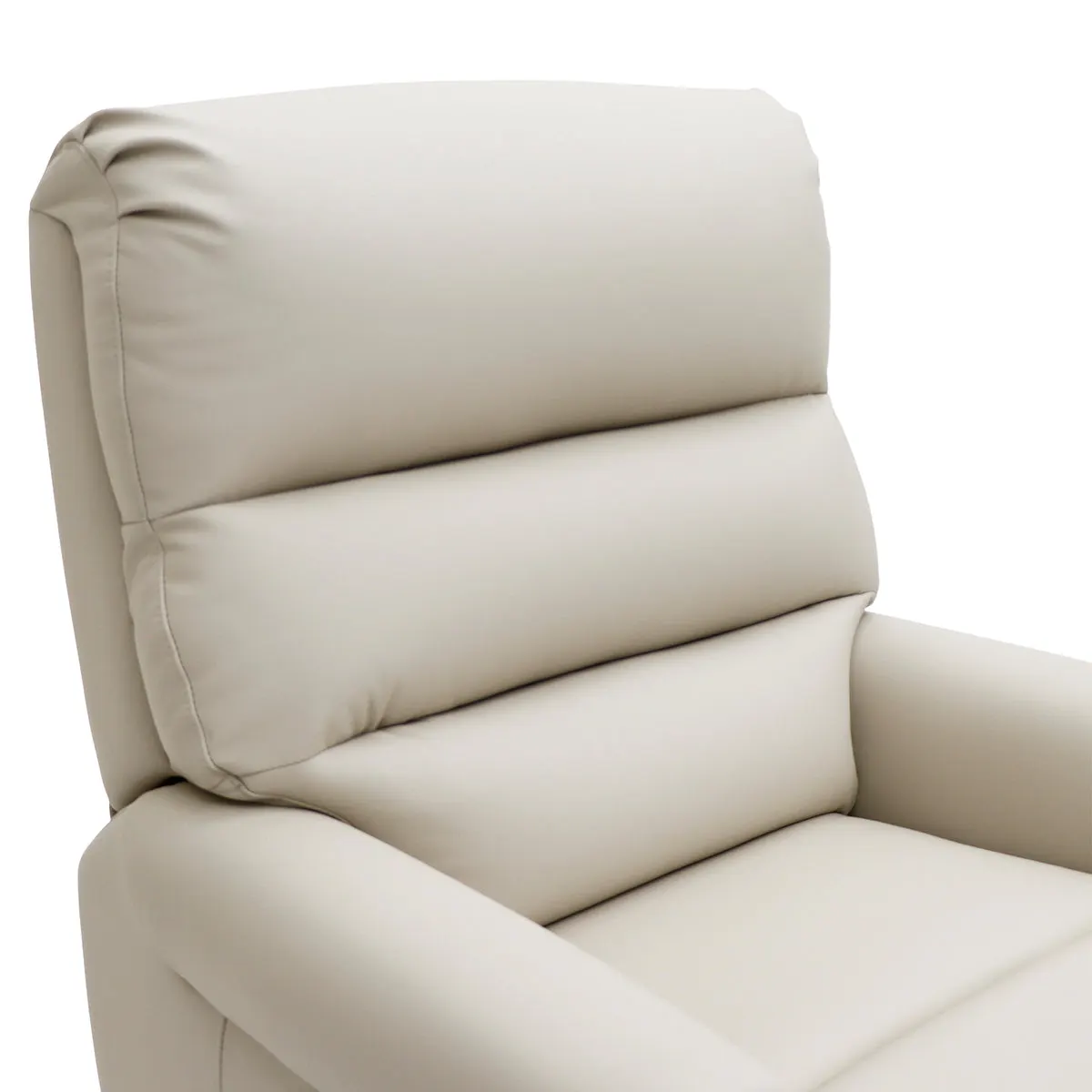 Savoy Dual Motor Riser Recliner - Cream Air Leather thumbnail 8