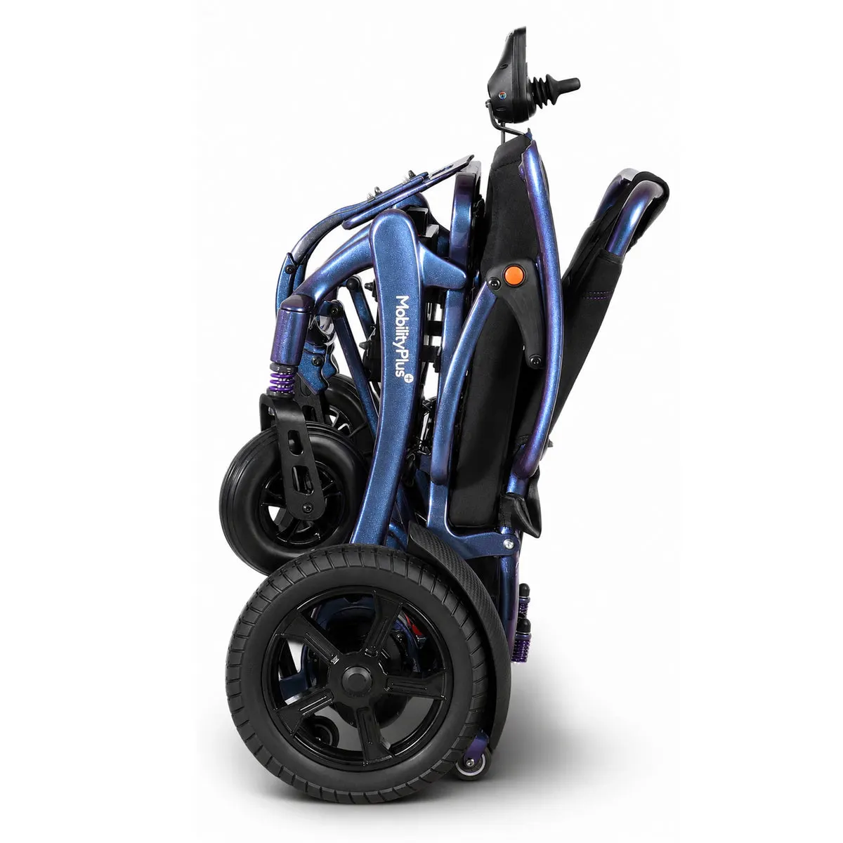 MobilityPlus+ SuperNova Ultra-Light Carbon Folding Electric Wheelchair, Wide Seat, 160kg Load Capacity thumbnail 2