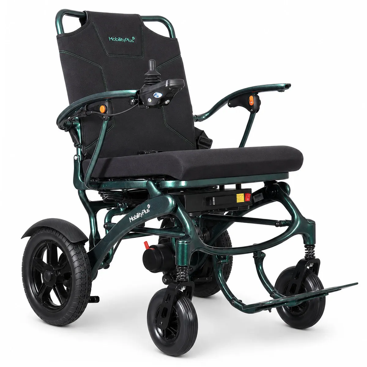 MobilityPlus+ SuperNova Ultra-Light Carbon Folding Electric Wheelchair, Wide Seat, 160kg Load Capacity thumbnail 4