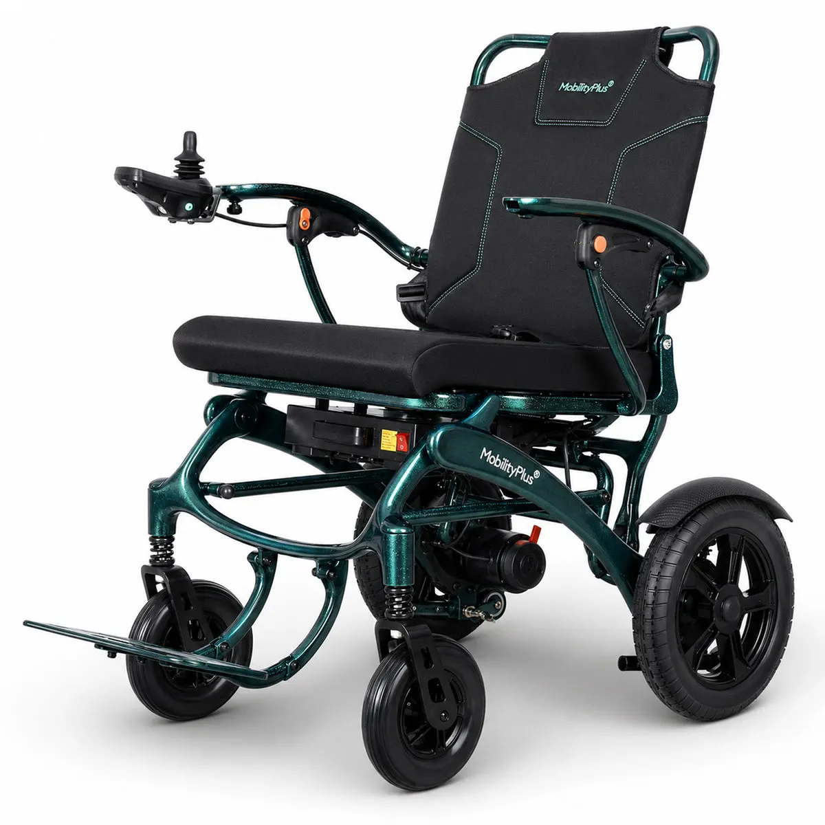 MobilityPlus+ SuperNova Ultra-Light Carbon Folding Electric Wheelchair, Wide Seat, 160kg Load Capacity thumbnail 5