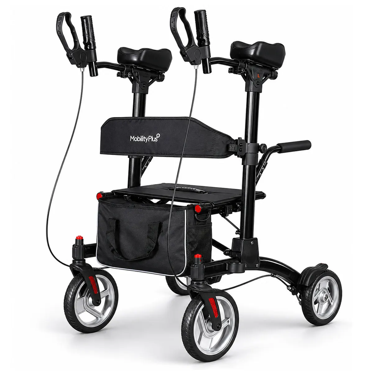 MobilityPlus+ Upright Rollator with Forearm Support thumbnail 3